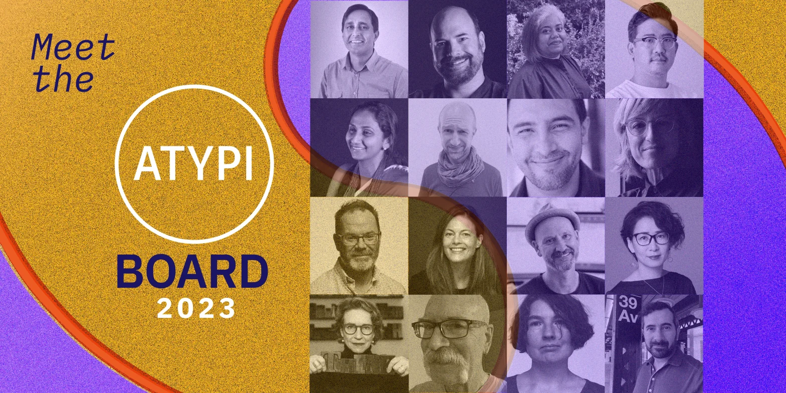 Photos of the ATypI 2023 Board of directors