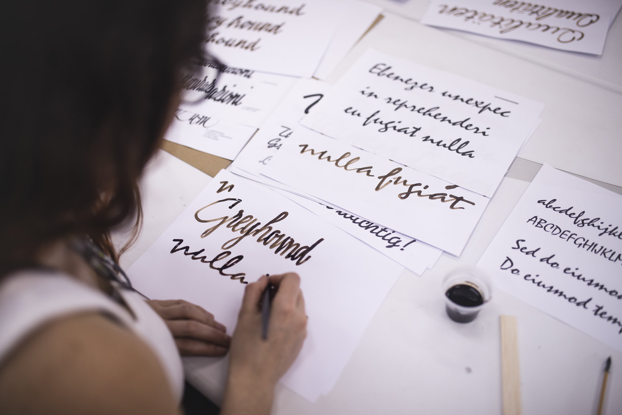 calligraphy workshop