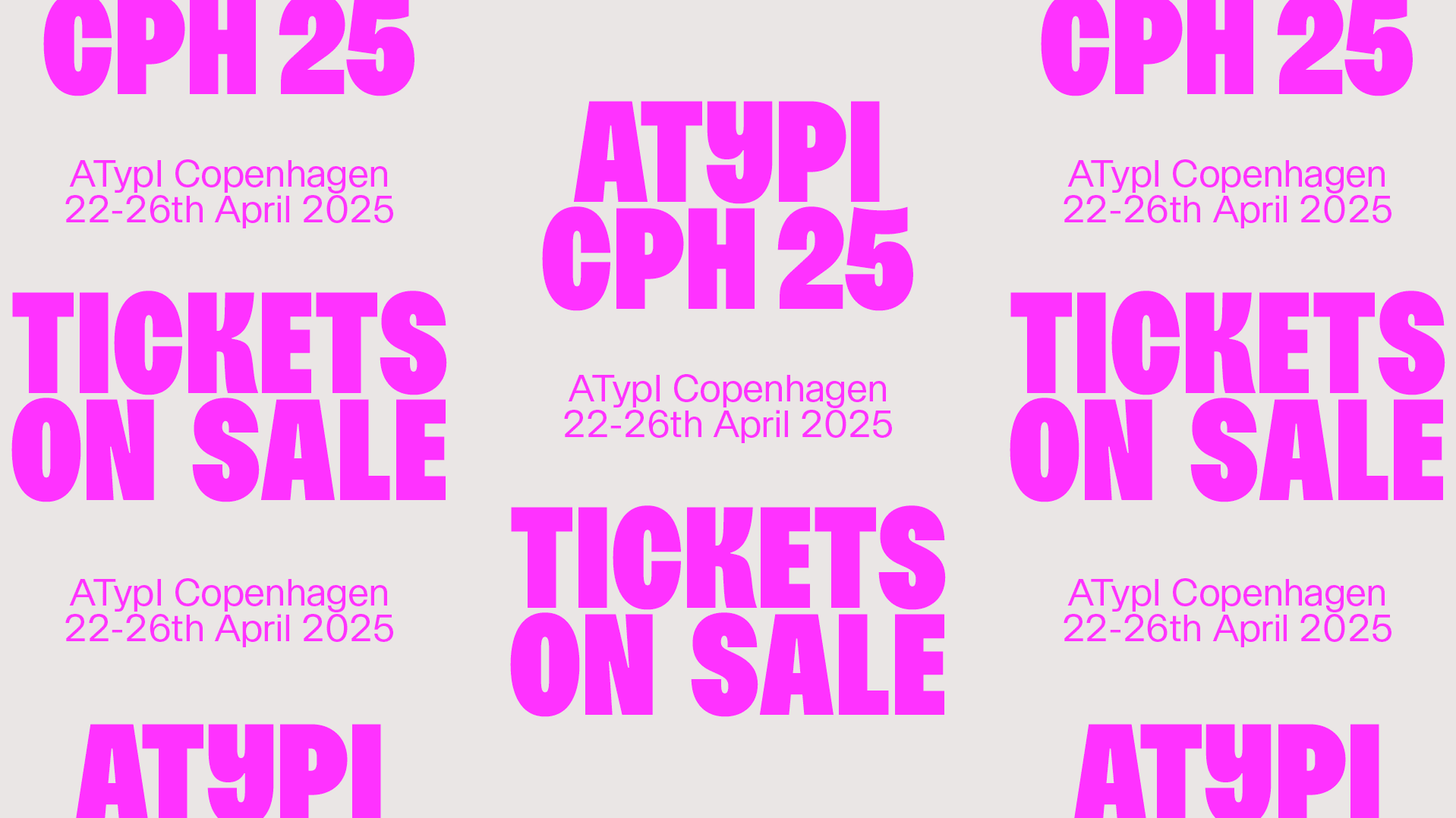 Atypi 2025 Copenhagen Atypi