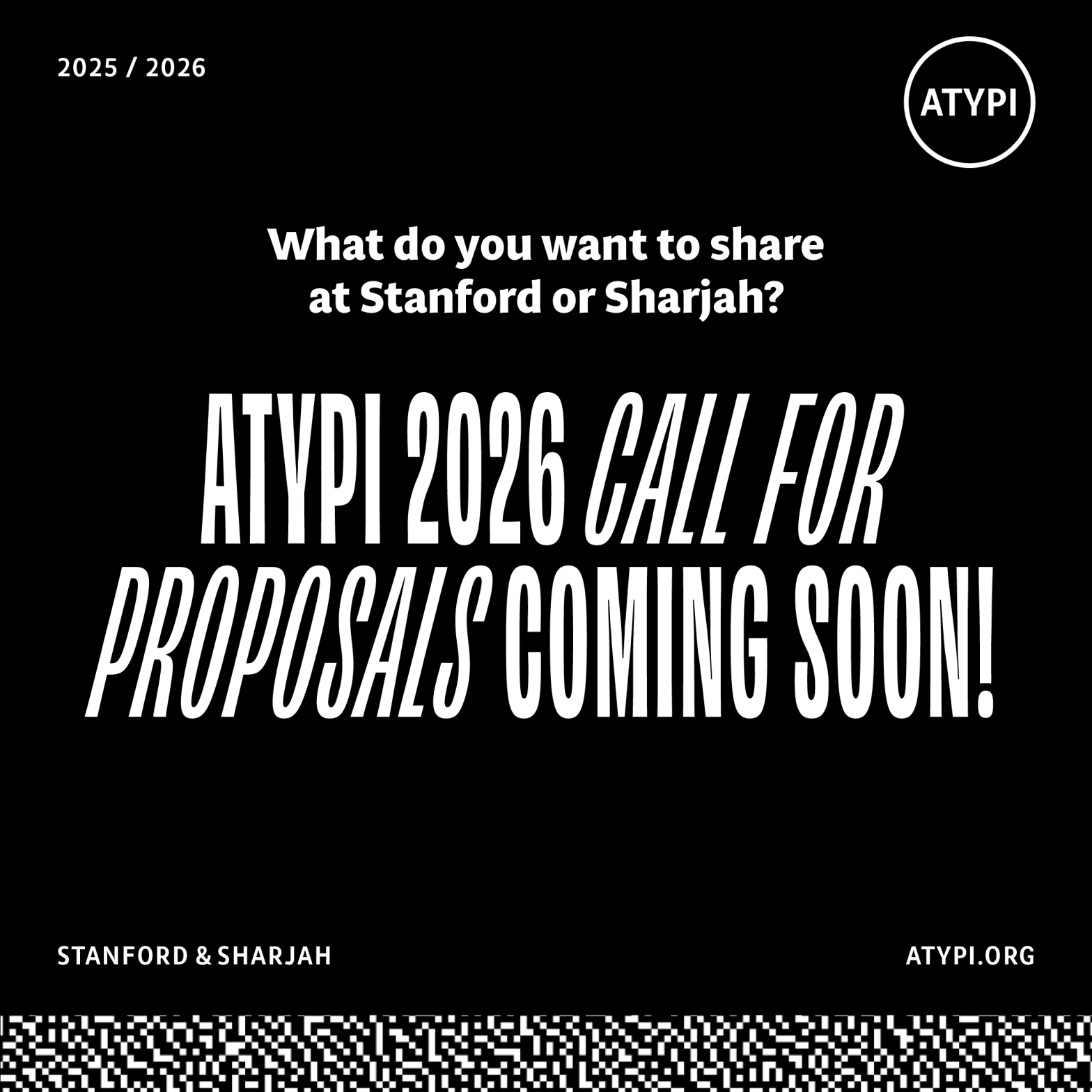 Call for Proposals teaser