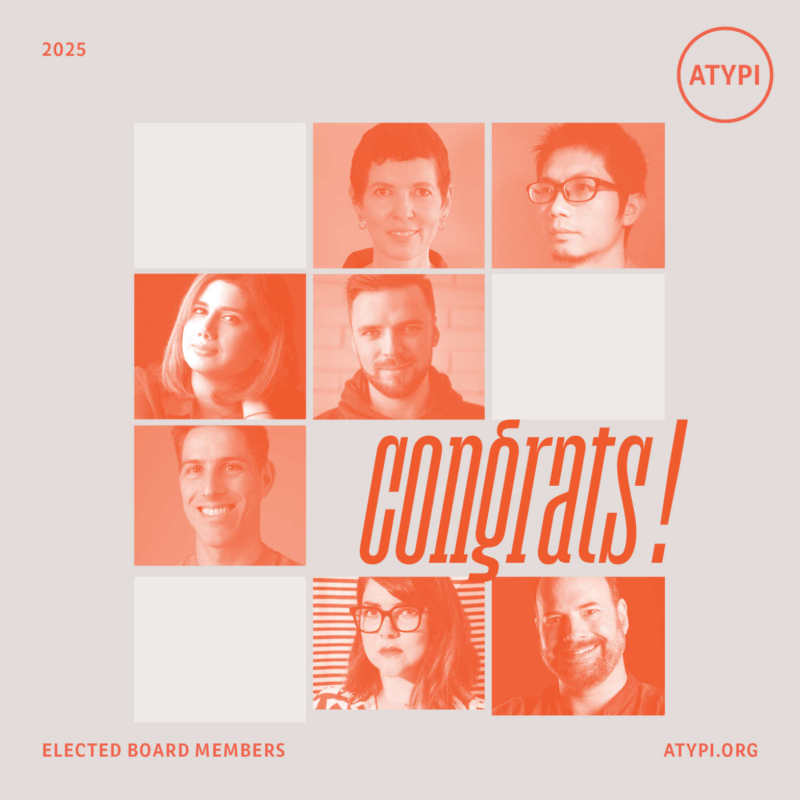 Elected board members 2025