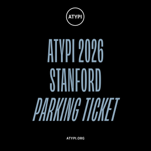 ATypI 2026 Stanford Parking Ticket