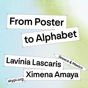 Workshop From Poster To Alphabet