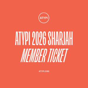 ATypI 2026 Sharjah Regular Member Ticket