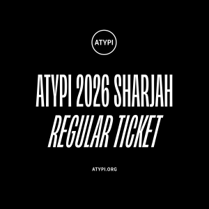 ATypI 2026 Sharjah Regular Ticket