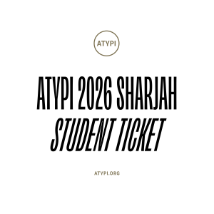 ATypI 2026 Sharjah Student Ticket