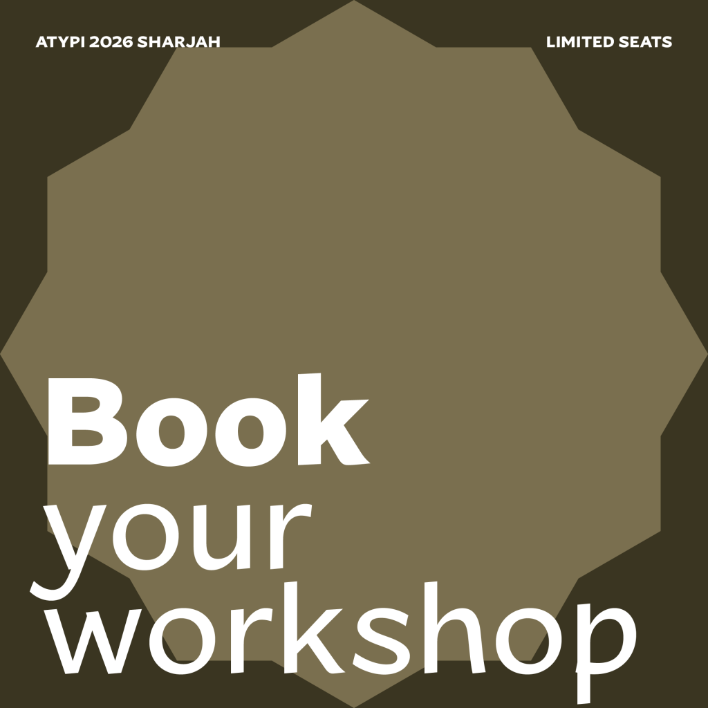 atypi-2026-sharjah-book-your-workshop